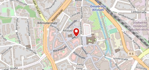 Osnabrücker Pizzahaus en el mapa