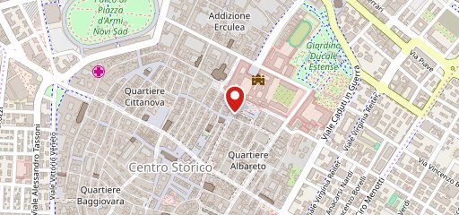 Osteria di Modena Rossi sulla mappa