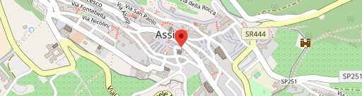 Otello Assisi ristorante sulla mappa