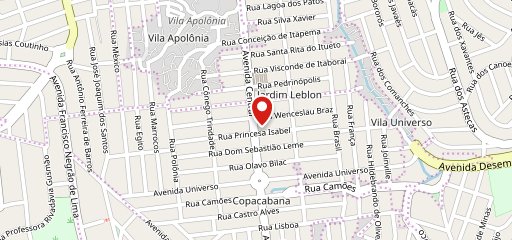 Padaria Minas Bahia + Restaurante e Pizzaria en el mapa