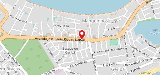 Padaria Porto Belo no mapa