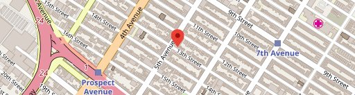 Paddy's of Park Slope en el mapa