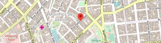 Z Café Padre Chagas no mapa