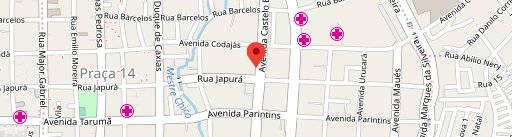 Paladare Pizzaria Pizzaria em Manaus no mapa