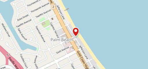 Palm Beach Surf Club on map