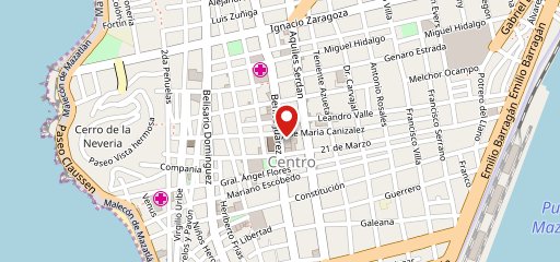 Panamá Restaurantes y Pastelerías en el mapa