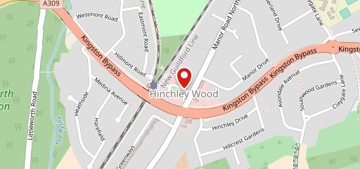 Panshi of Hinchley Wood on map