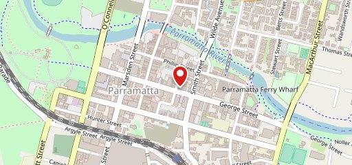 Paper Plane Cafe Parramatta на карте
