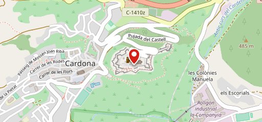 Parador of Cardona на карте
