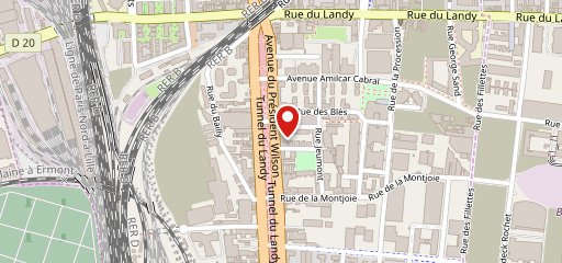 Restaurant Paris - Beauvais en el mapa