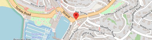 Park Lane Torquay en el mapa