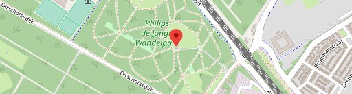 Parkpaviljoen Philips De Jongh en el mapa