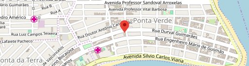 Parmegianno Ponta Verde - Holiday Inn Express no mapa