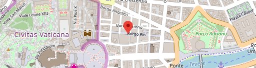 Al Passetto di Borgo en el mapa