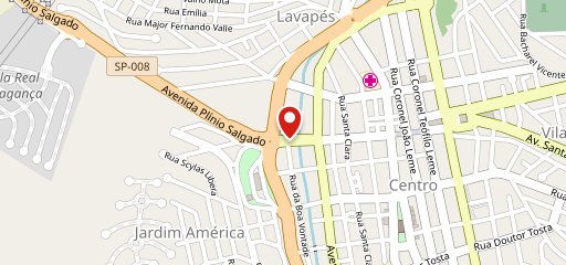 Pastel Pastel Bragança Paulista no mapa