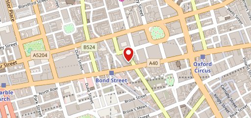 Oxford Street - Central London на карте