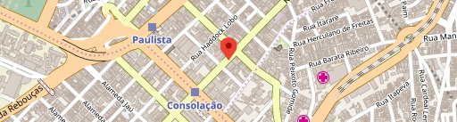Paulista Burger no mapa