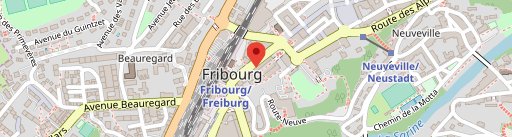 Pause-Café Fribourg sur la carte