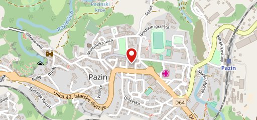 Gradska Kavana Pazin sulla mappa