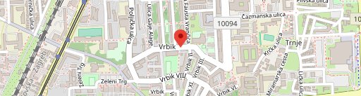 Pečenjarnica Vrbik en el mapa