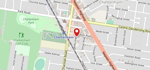 Peckish Cafe Cheltenham on map
