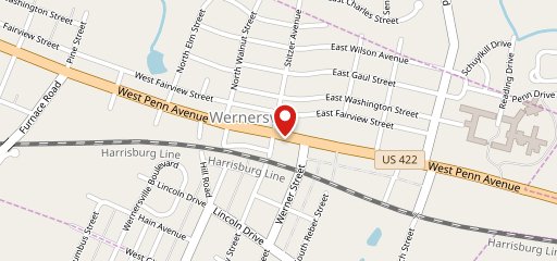 Penn Werner Hotel on map