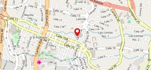 PERGAMINO Café Calle 10B, Medellín en el mapa