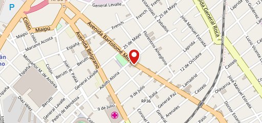 Pertutti Avellaneda en el mapa