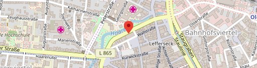 Peter Pane - Oldenburg Waffenplatz auf Karte