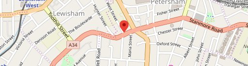 Petersham Kebab en el mapa