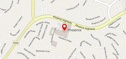 McDonald's Phoenix en el mapa