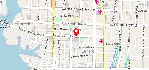 Piaf Café e Restaurante no mapa