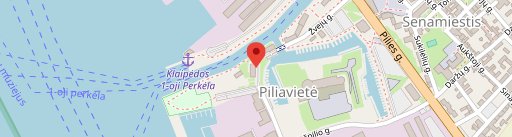 Restoranas "Pilies uostas" en el mapa