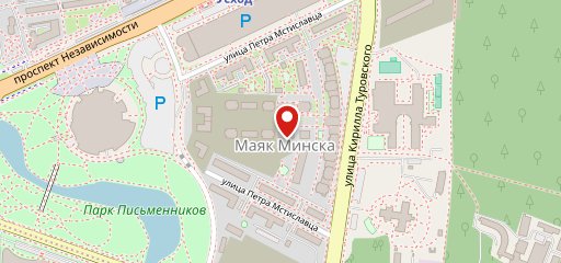 PilliGreen Кафе Вегетарианское Минск на карте