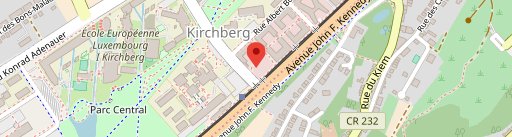 Piri Piri Portuguese Restaurant & Bar - Luxembourg Kirchberg en el mapa