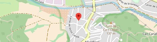 Piscina Montflorit en el mapa