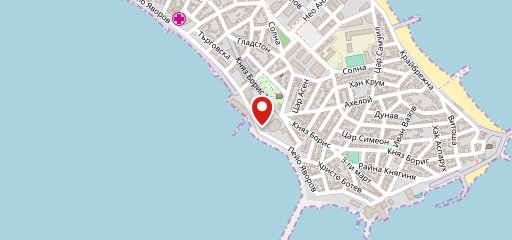 Restaurant “Pizza Avenue” en el mapa