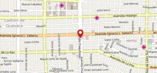 Café Providencia Chapultepec на карте