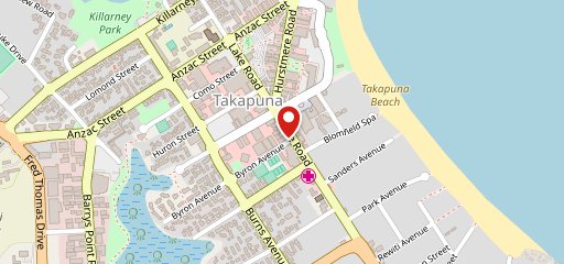Pizza Club Takapuna на карте