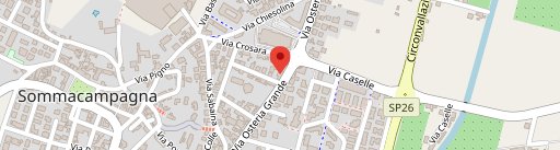Pizza e cucina di Beghini Cesare on map