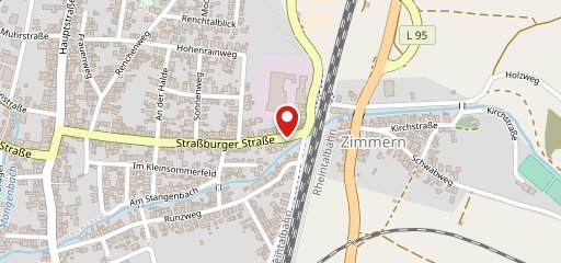 Pizza Feinschmecker Urloffen on map