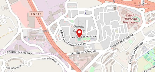 Pizza Horta Lisboa no mapa