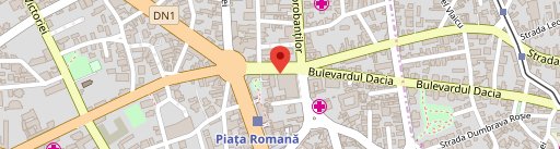 Pizza Hut București Dorobanți sur la carte