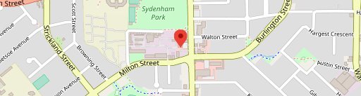 Pizza Hut Sydenham on map