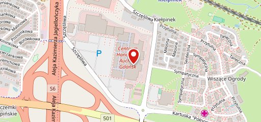 Pizza Hut Gdańsk Auchan on map