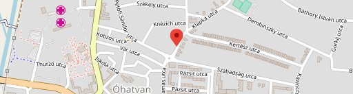 Pizza Karaván Hatvan en el mapa
