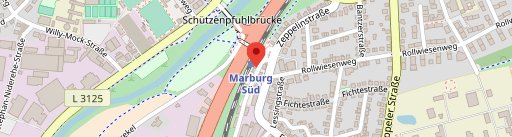Pizza Pikante Marburg en el mapa