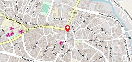 Pizza Restaurant Centrum en el mapa