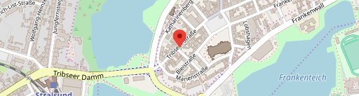Pizza Sundflitzer Stralsund en el mapa