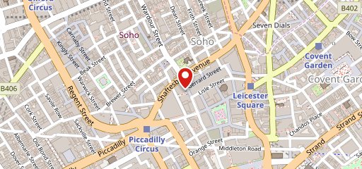 Peperoncino London on map